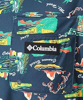 Amazon | [コロンビア] Tシャツ ポーラーパイオニアパターンド